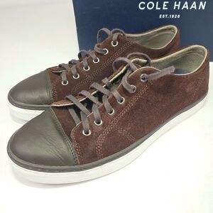 Cole Haan Men's Falmouth Sport Oxford Chestnut Suede Size 8.5 M